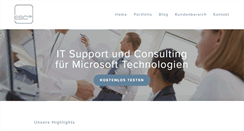 Desktop Screenshot of escde.net